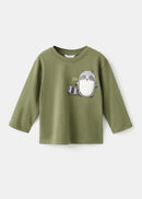 MANGO RACOON 17017781-37 MANGO KIDS BABY BOY T-SHIRT LONG SLEEVE-1