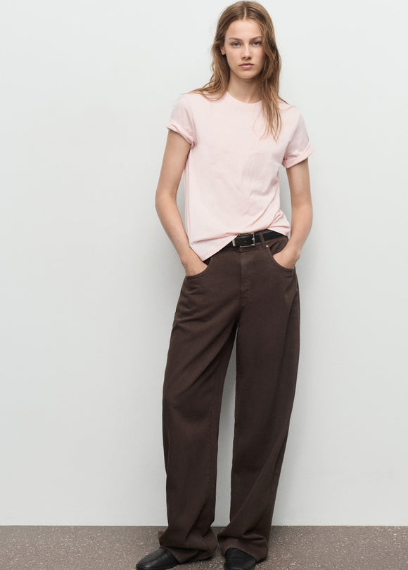 MANGO SPRING-W 17018641-81 MANGO WOMEN T-SHIRT SHORT SLEEVE