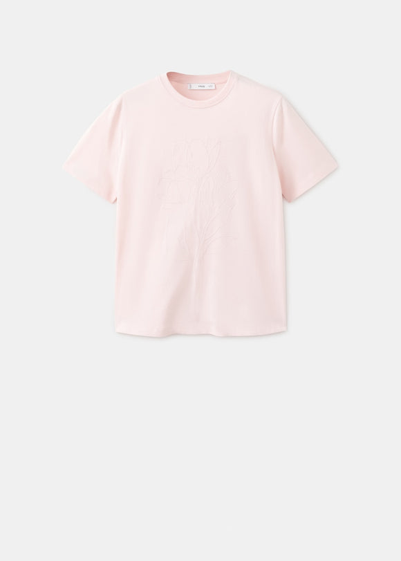 MANGO SPRING-W 17018641-81 MANGO WOMEN T-SHIRT SHORT SLEEVE