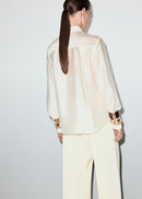 MANGO ROMP 17019109-08 MANGO WOMEN SHIRT LONG SLEEVE-3