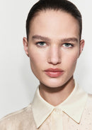 MANGO ROMP 17019109-08 MANGO WOMEN SHIRT LONG SLEEVE-4