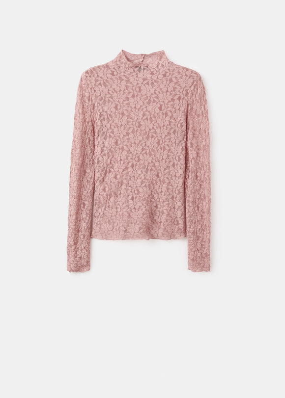 MANGO XLACE 17019110-80 MANGO WOMEN T-SHIRT LONG SLEEVE