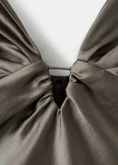 MANGO VICTORY 17019113-98 MANGO WOMEN DRESS FULL LENGTH-8