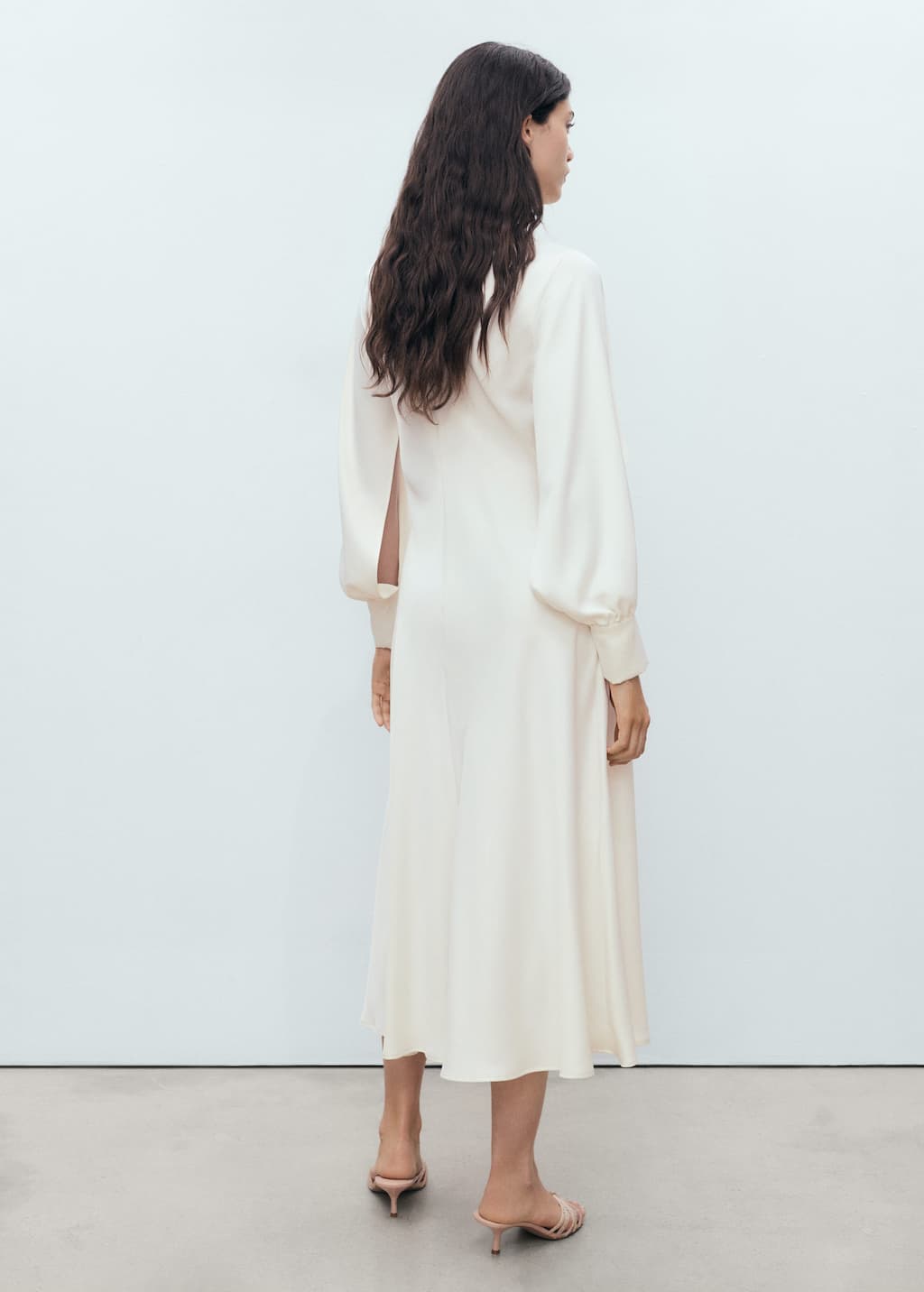 MANGO NEWROSA-A 17021126-02 MANGO WOMEN DRESS FULL LENGTH
