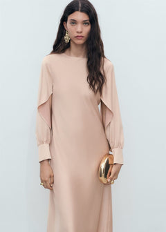 MANGO NEWROSA-A 17021126-80 MANGO WOMEN DRESS FULL LENGTH