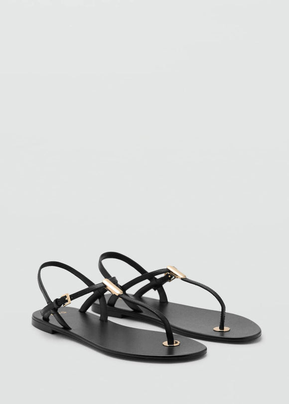 MANGO NOMA 17021155-99 MANGO WOMEN SANDAL