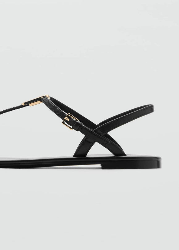 MANGO NOMA 17021155-99 MANGO WOMEN SANDAL