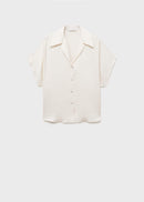 MANGO SASSA 17021156-02 MANGO WOMEN SHIRT SHORT SLEEVE-3