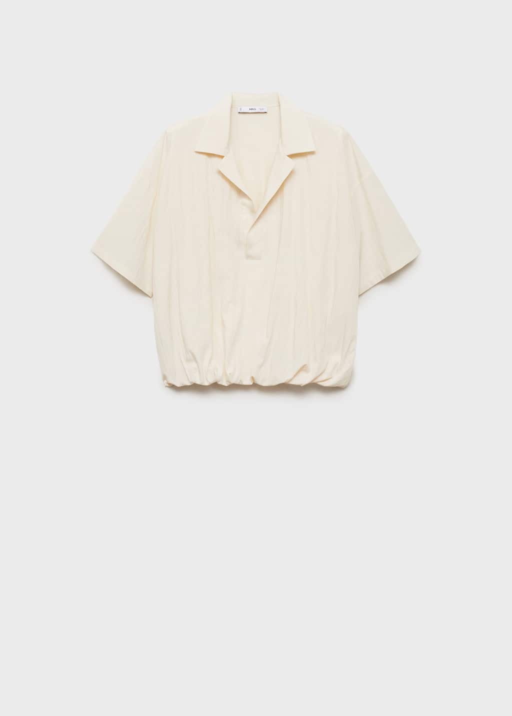 MANGO PAPER-H 17021157-10 MANGO WOMEN SHIRT SHORT SLEEVE