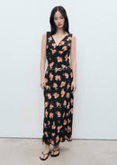 MANGO ROCIO 17021162-99 MANGO WOMEN DRESS FULL LENGTH-2