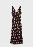 MANGO ROCIO 17021162-99 MANGO WOMEN DRESS FULL LENGTH-3