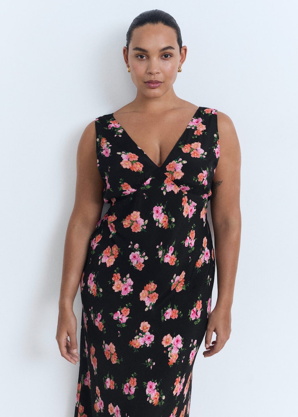 MANGO ROCIO 17021162-99 MANGO WOMEN DRESS FULL LENGTH