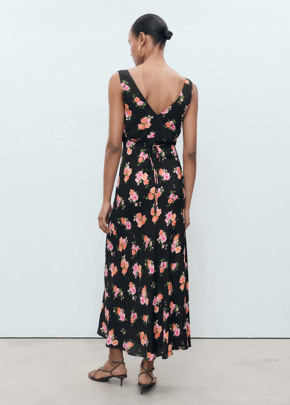 MANGO ROCIO 17021162-99 MANGO WOMEN DRESS FULL LENGTH