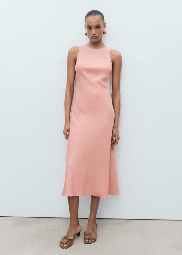 MANGO RODI-H 17021172-85 MANGO WOMEN DRESS FULL LENGTH