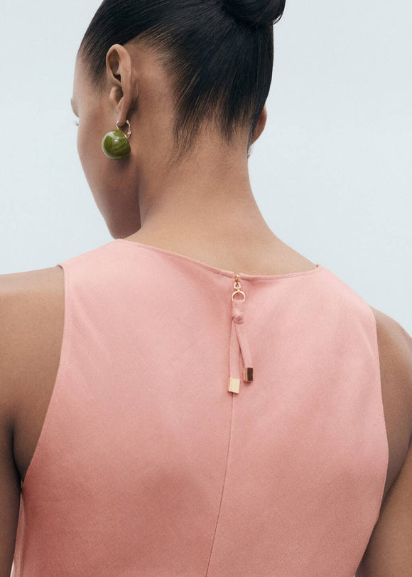 MANGO RODI-H 17021172-85 MANGO WOMEN DRESS FULL LENGTH