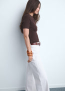 MANGO CATHERIN 17021186-01 MANGO WOMEN DENIM JEANS-4