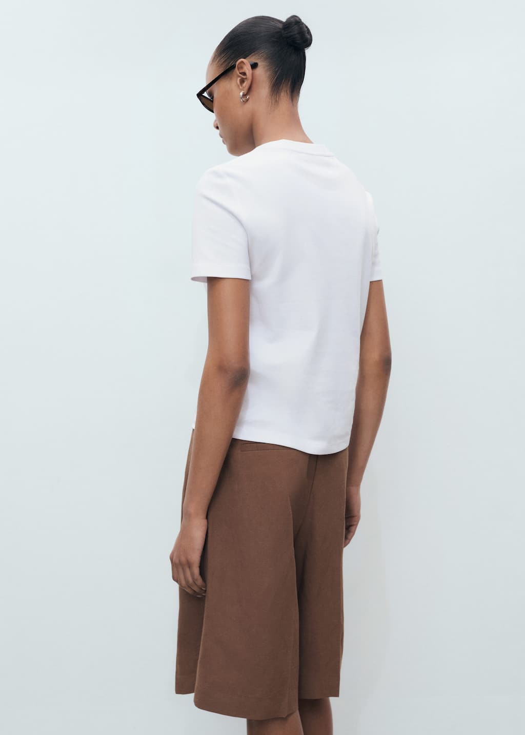 MANGO RITA 17021197-01 MANGO WOMEN T-SHIRT SHORT SLEEVE