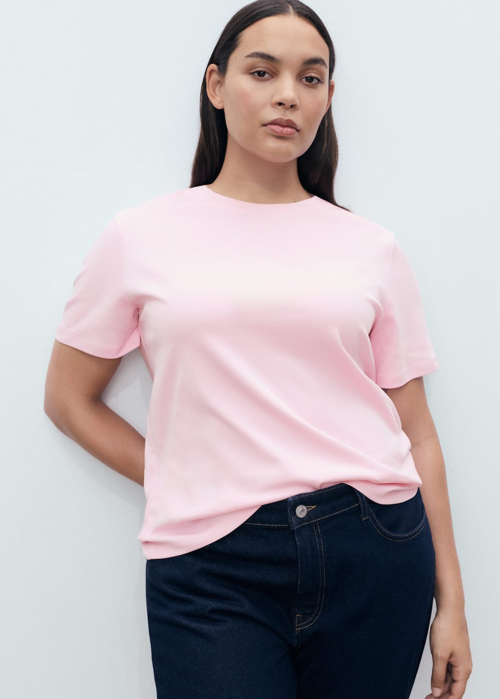 MANGO RITA 17021197-82 MANGO WOMEN T-SHIRT SHORT SLEEVE