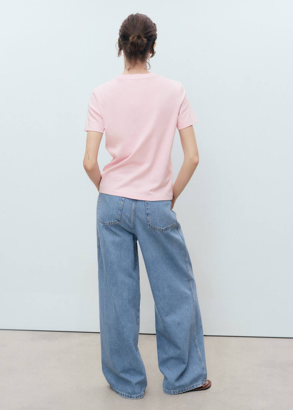 MANGO RITA 17021197-82 MANGO WOMEN T-SHIRT SHORT SLEEVE