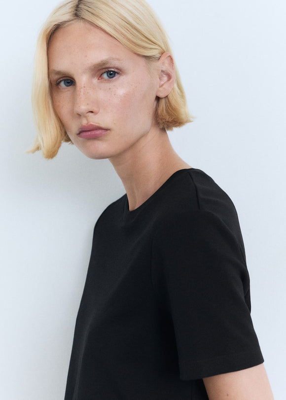 MANGO RITA 17021197-99 MANGO WOMEN T-SHIRT SHORT SLEEVE