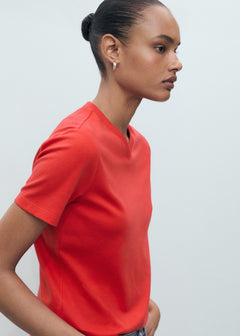 MANGO RITAPI 17021198-70 MANGO WOMEN T-SHIRT SHORT SLEEVE