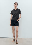 MANGO RITAPI 17021198-99 MANGO WOMEN T-SHIRT SHORT SLEEVE-2