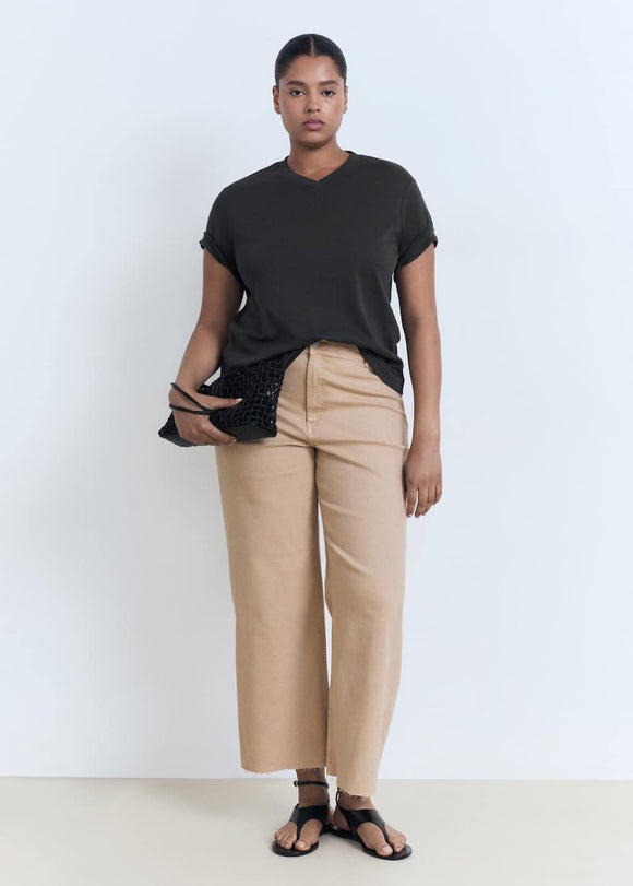 MANGO RITAPI 17021198-99 MANGO WOMEN T-SHIRT SHORT SLEEVE