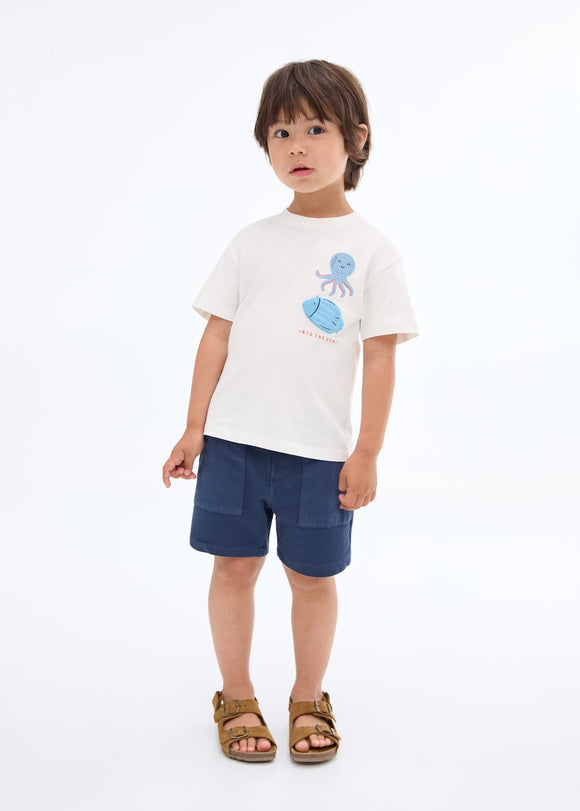 MANGO PULPO 17021205-01 MANGO KIDS BABY BOY T-SHIRT SHORT SLEEVE