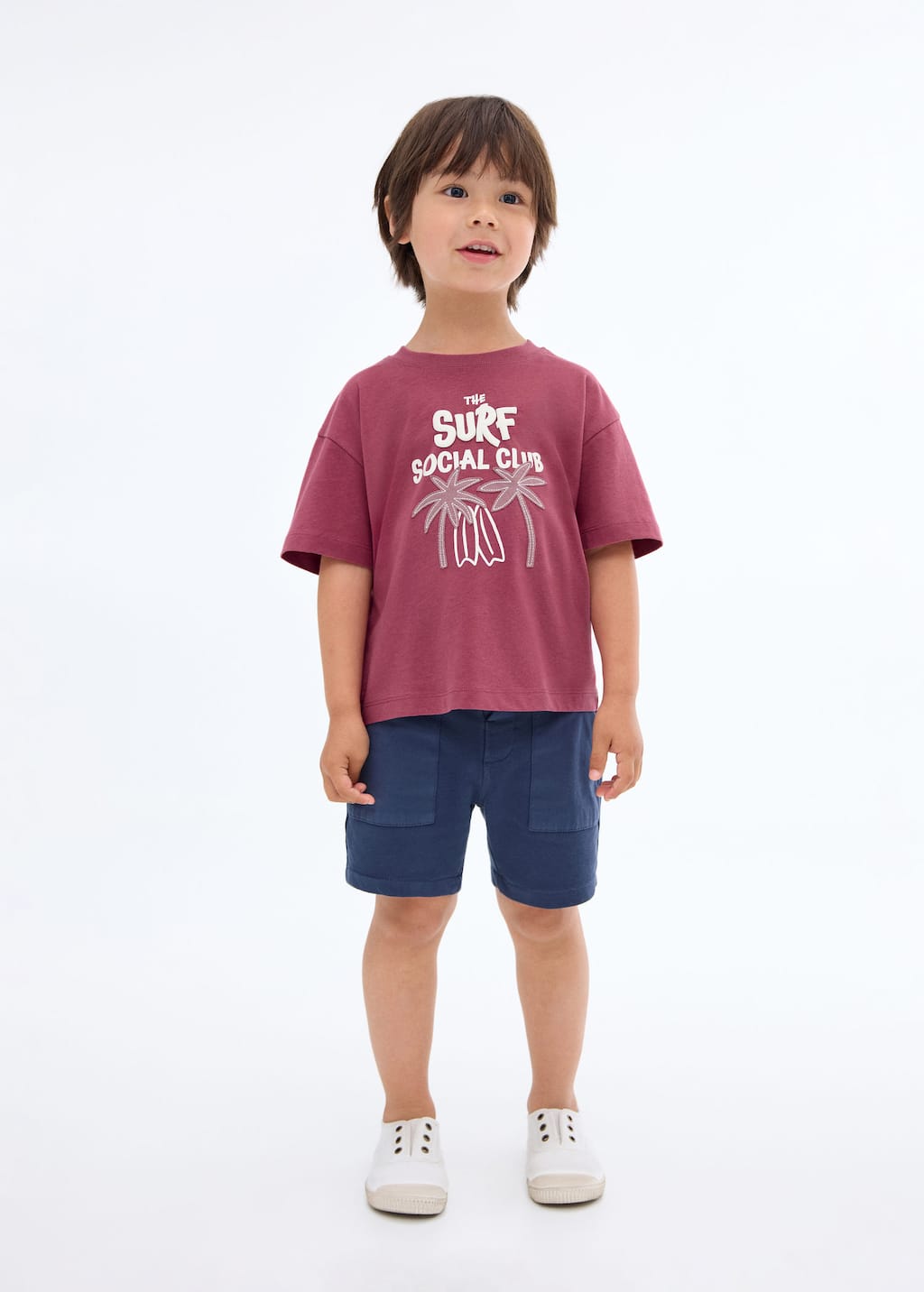 MANGO SOCIAL 17021206-75 MANGO KIDS BABY BOY T-SHIRT SHORT SLEEVE