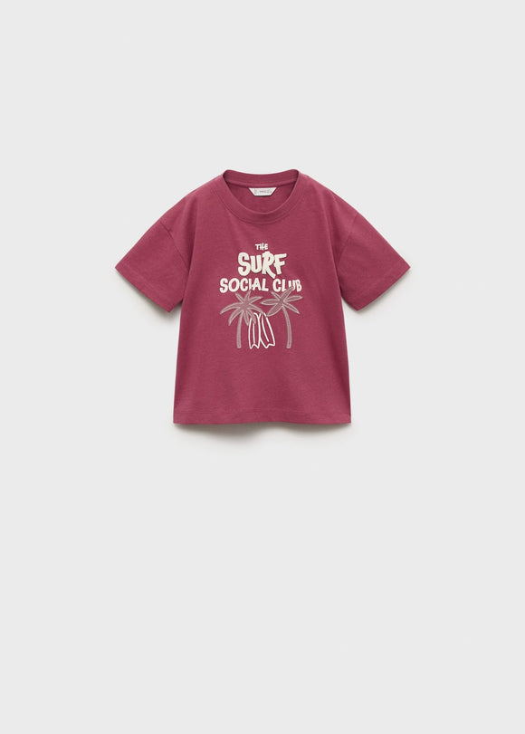 MANGO SOCIAL 17021206-75 MANGO KIDS BABY BOY T-SHIRT SHORT SLEEVE