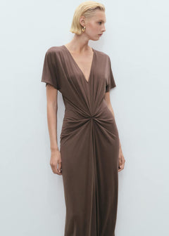 MANGO RICARDA 17021221-30 MANGO WOMEN DRESS FULL LENGTH