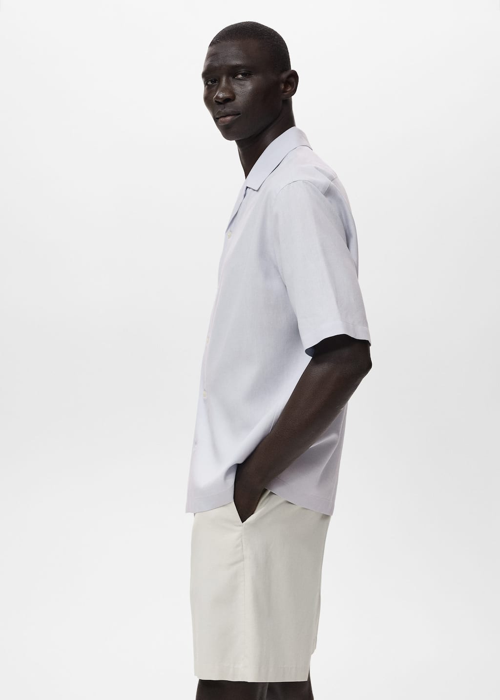 MANGO LUCAS 17021230-50 MANGO MAN SHIRT SHORT SLEEVE