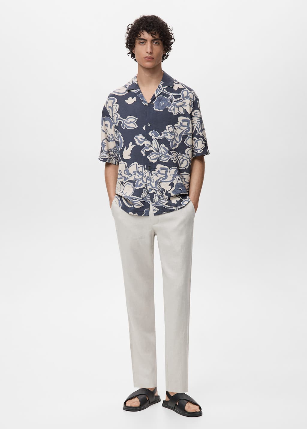 MANGO SCORCIO 17021231-56 MANGO MAN SHIRT SHORT SLEEVE