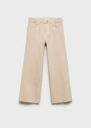 MANGO WIDE1 17021247-07 MANGO KIDS GIRL JEANS-4