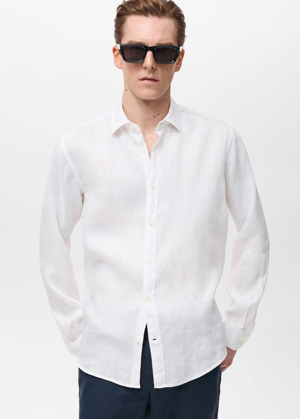 MANGO PARROT 17021250-01 MANGO MAN SHIRT LONG SLEEVE