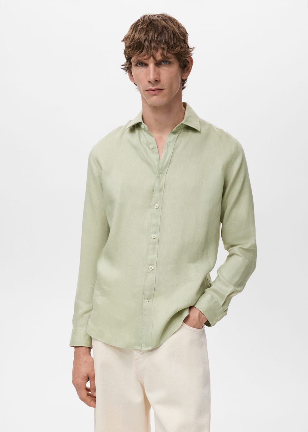 MANGO PARROT 17021250-40 MANGO MAN SHIRT LONG SLEEVE