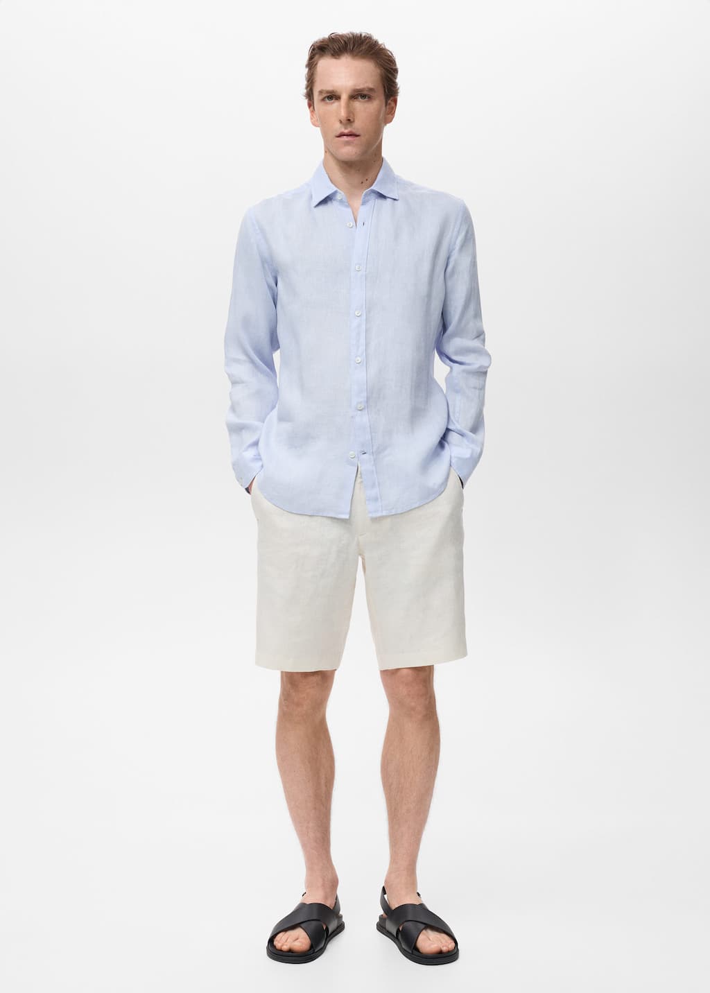 MANGO PARROT 17021250-50 MANGO MAN SHIRT LONG SLEEVE