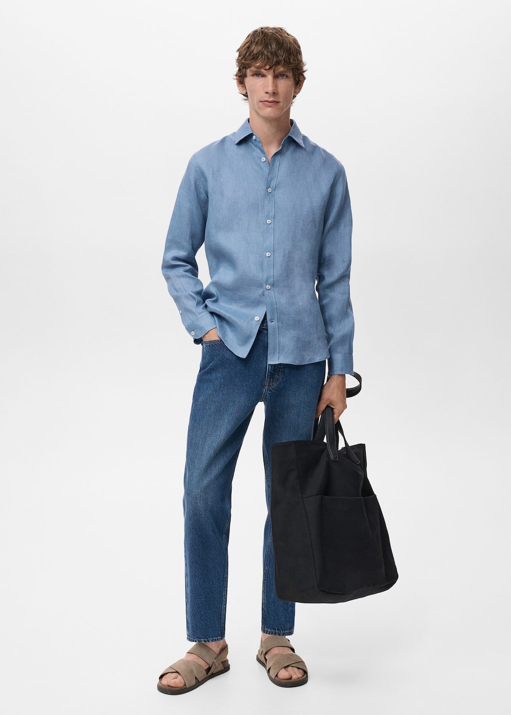MANGO PARROT 17021250-51 MANGO MAN SHIRT LONG SLEEVE