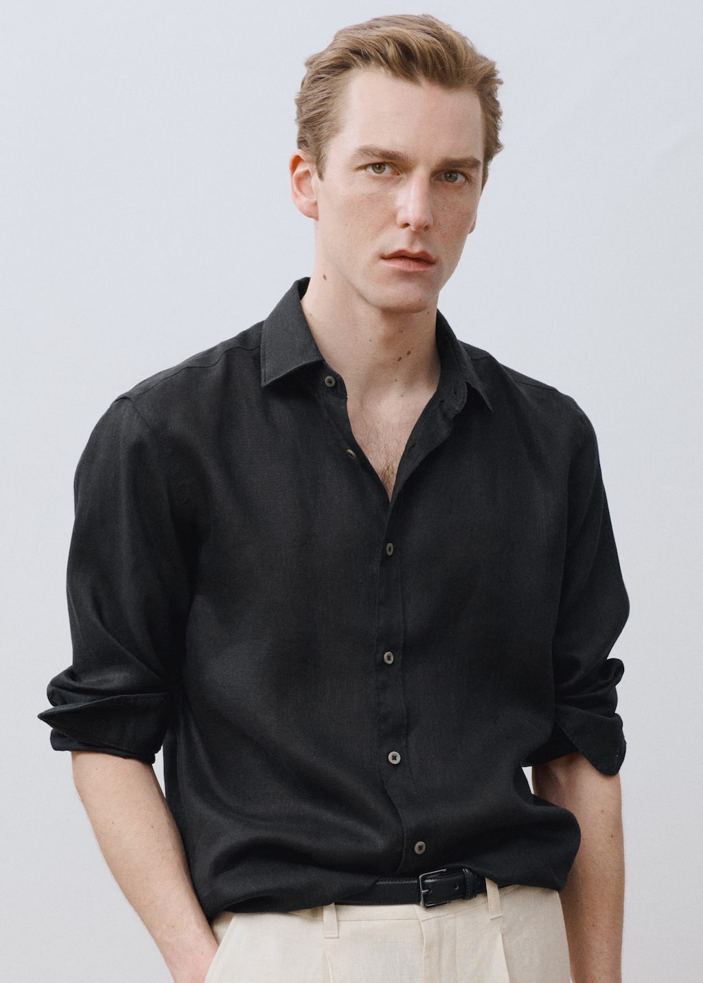 MANGO PARROT 17021250-99 MANGO MAN SHIRT LONG SLEEVE