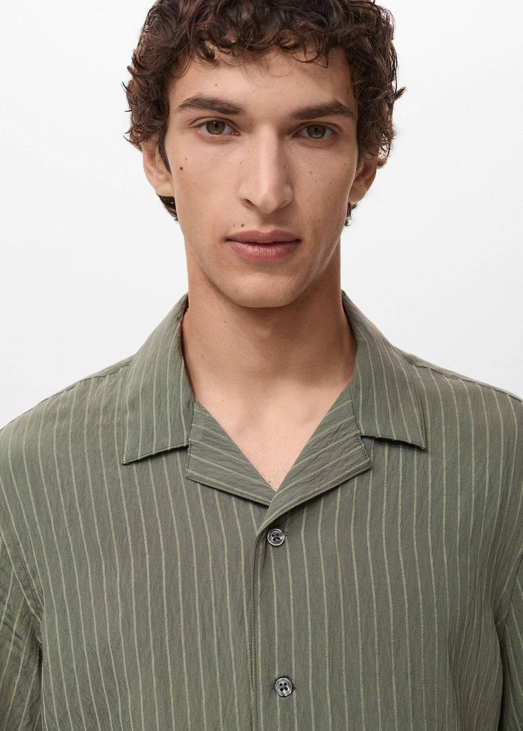 MANGO PIREO 17021276-39 MANGO MAN SHIRT SHORT SLEEVE