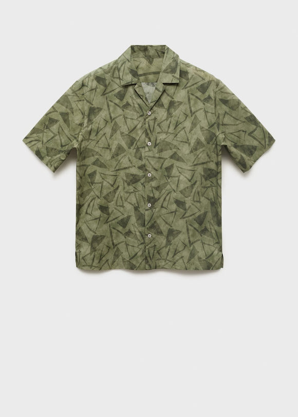 MANGO ENRICO 17021277-39 MANGO MAN SHIRT SHORT SLEEVE