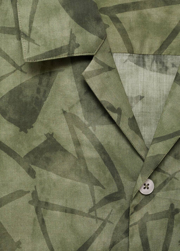 MANGO ENRICO 17021277-39 MANGO MAN SHIRT SHORT SLEEVE