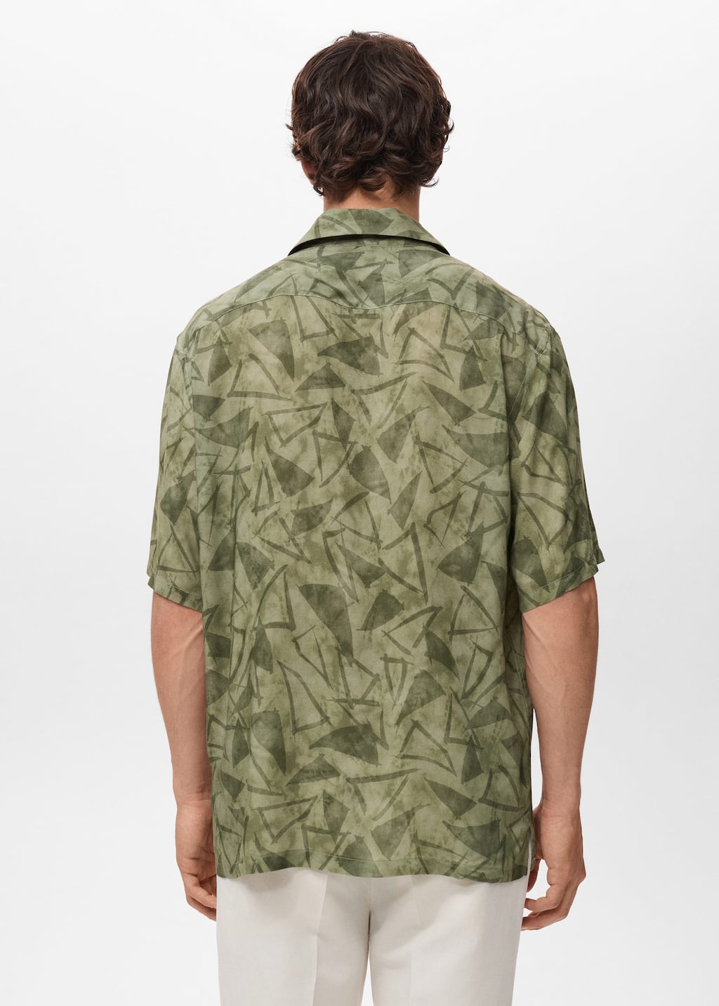 MANGO ENRICO 17021277-39 MANGO MAN SHIRT SHORT SLEEVE