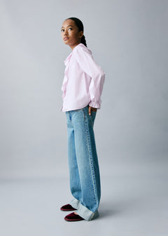 MANGO CANDELA 17021516-85 MANGO KIDS GIRL SHIRT LONG SLEEVE