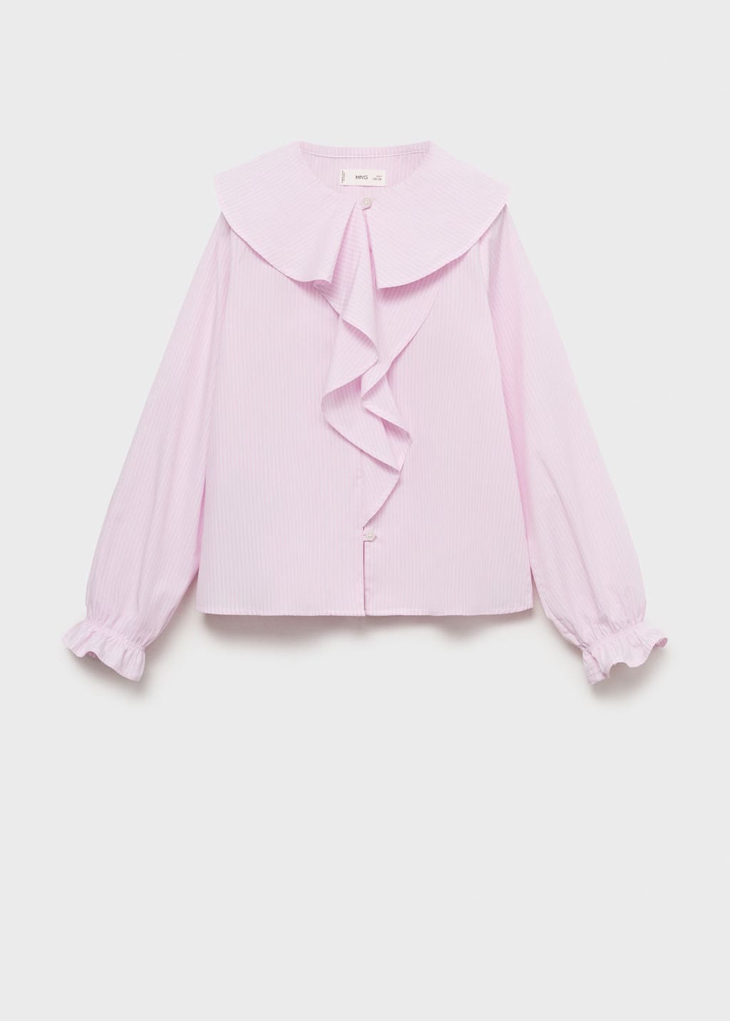 MANGO CANDELA 17021516-85 MANGO KIDS GIRL SHIRT LONG SLEEVE