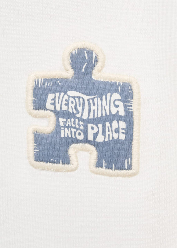 MANGO PUZZLE 17022542-02 MANGO KIDS BOY T-SHIRT SHORT SLEEVE