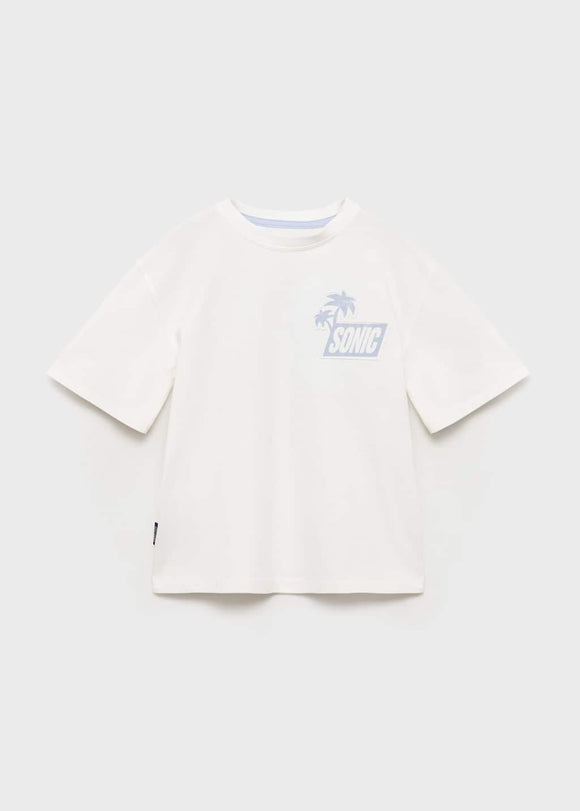 MANGO SONICFAS 17022912-02 MANGO KIDS BOY T-SHIRT SHORT SLEEVE