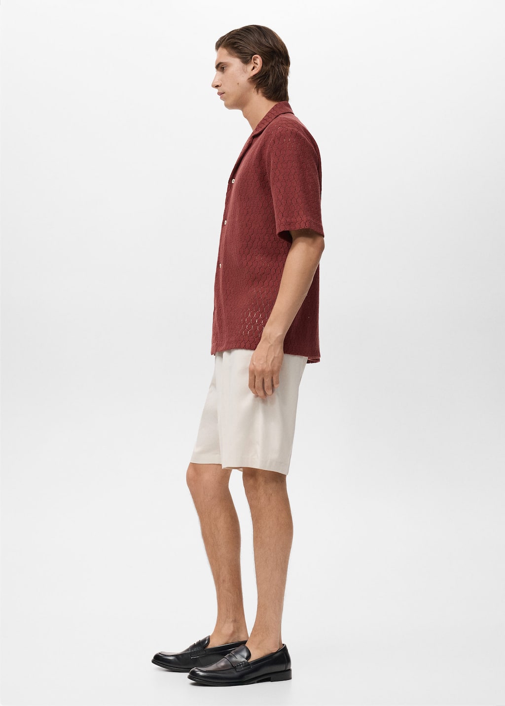 MANGO DITELLA 17022915-75 MANGO MAN SHIRT SHORT SLEEVE