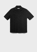 MANGO DAONE 17022916-99 MANGO MAN SHIRT SHORT SLEEVE-3