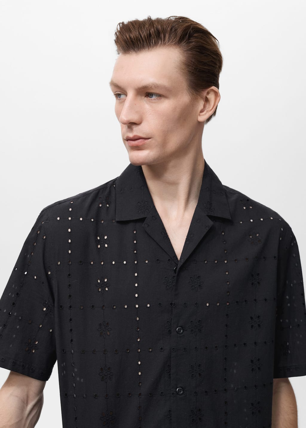 MANGO DAONE 17022916-99 MANGO MAN SHIRT SHORT SLEEVE